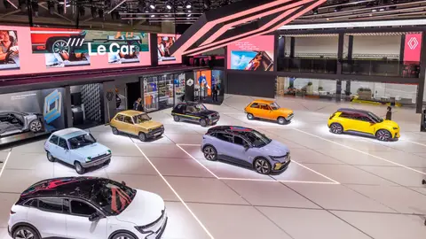 Renault 5 Stand de Renault en el salón de Munich 2021