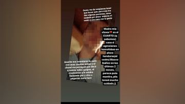 Captura de la publicación subida por la víctima a su cuenta de Instagram