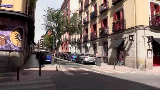 Imagen del barrio de Malasaña donde el denunciante afirmó que habría sufrido la agresión homófoba EFE