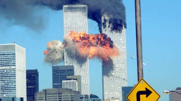 Imagen de archivo del atentado de las Torres Gemelas