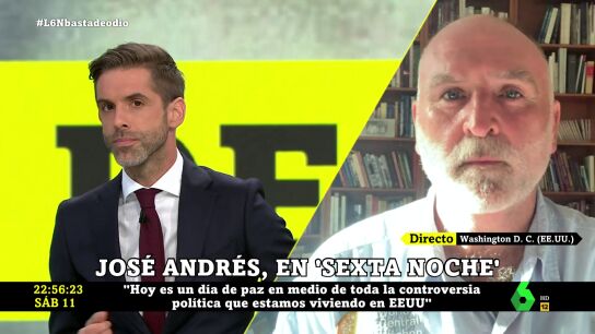 El chef Jos&eacute; Andr&eacute;s manda un tajante mensaje a los pol&iacute;ticos: "Necesitamos l&iacute;deres que saquen lo mejor de la gente, no lo peor"