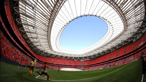 El estadio de San Mamés, donde juega el Athletic Club El estadio de San Mamés, donde juega el Athletic Club