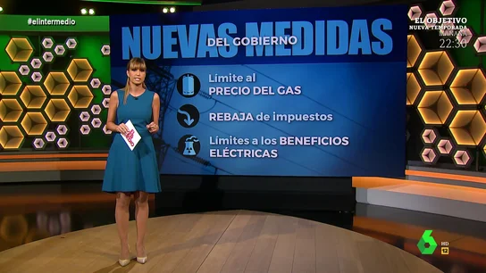 Estas son las medidas que plantea el Gobierno para reducir el precio de la luz Estas son las medidas que plantea el Gobierno para reducir el precio de la luz