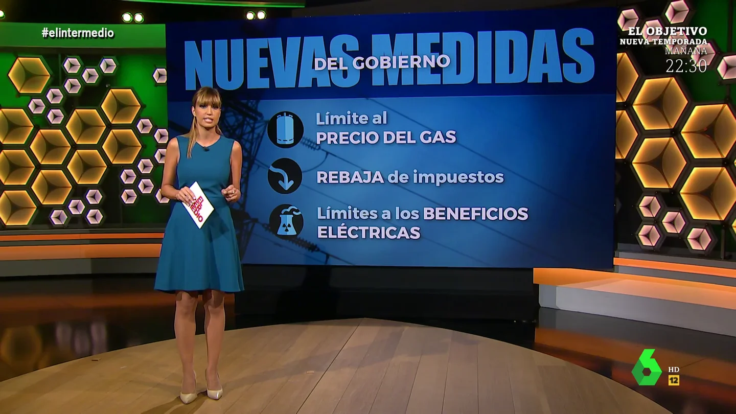 Estas son las medidas que plantea el Gobierno para reducir el precio de la luz Estas son las medidas que plantea el Gobierno para reducir el precio de la luz