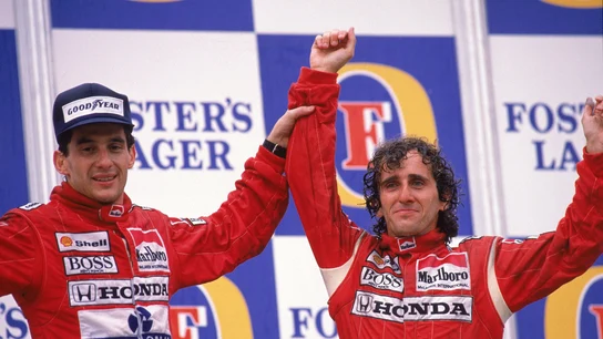 Senna y Prost Senna y Prost