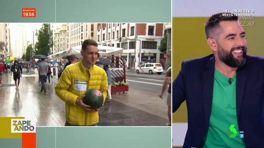 El 'troleo' de un joven a Dani Mateo tras participar en un concurso de Zapeando El 'troleo' de un joven a Dani Mateo tras participar en un concurso de Zapeando