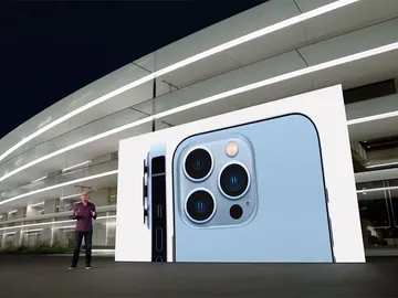 Los iPhone 13 en el Apple Park Los iPhone 13 en el Apple Park