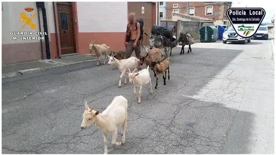 El peregrino al que busca la Guardia Civil El peregrino al que busca la Guardia Civil