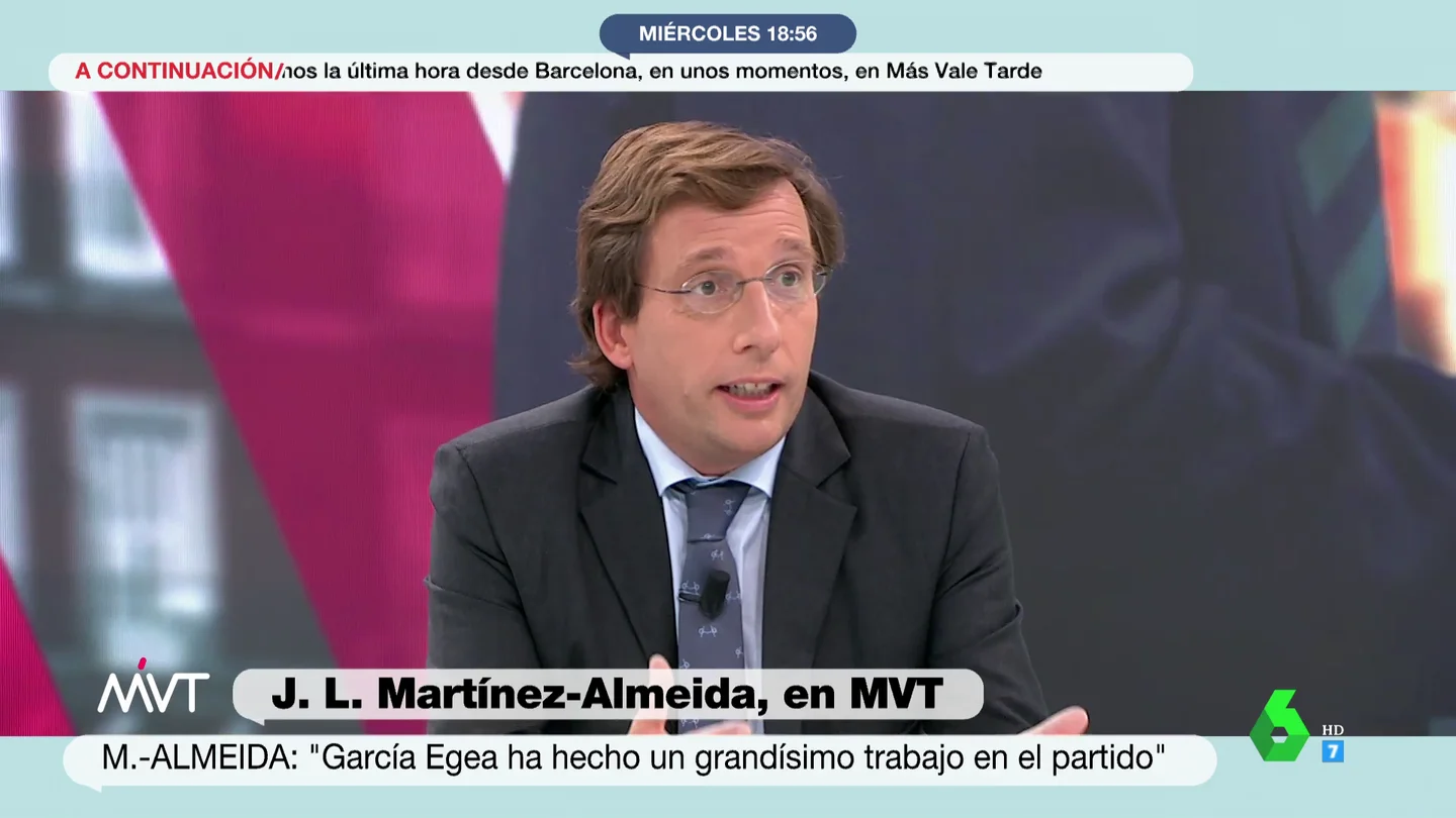 Almeida se niega a confirmar si se presentará a las primarias del PP madrileño: "No quiero avivar un debate" Almeida se niega a confirmar si se presentará a las primarias del PP madrileño: "No quiero avivar un debate"