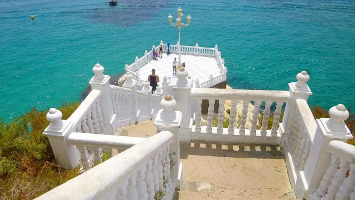 El balcón del Mediterráneo, en Benidorm. El balcón del Mediterráneo, en Benidorm.