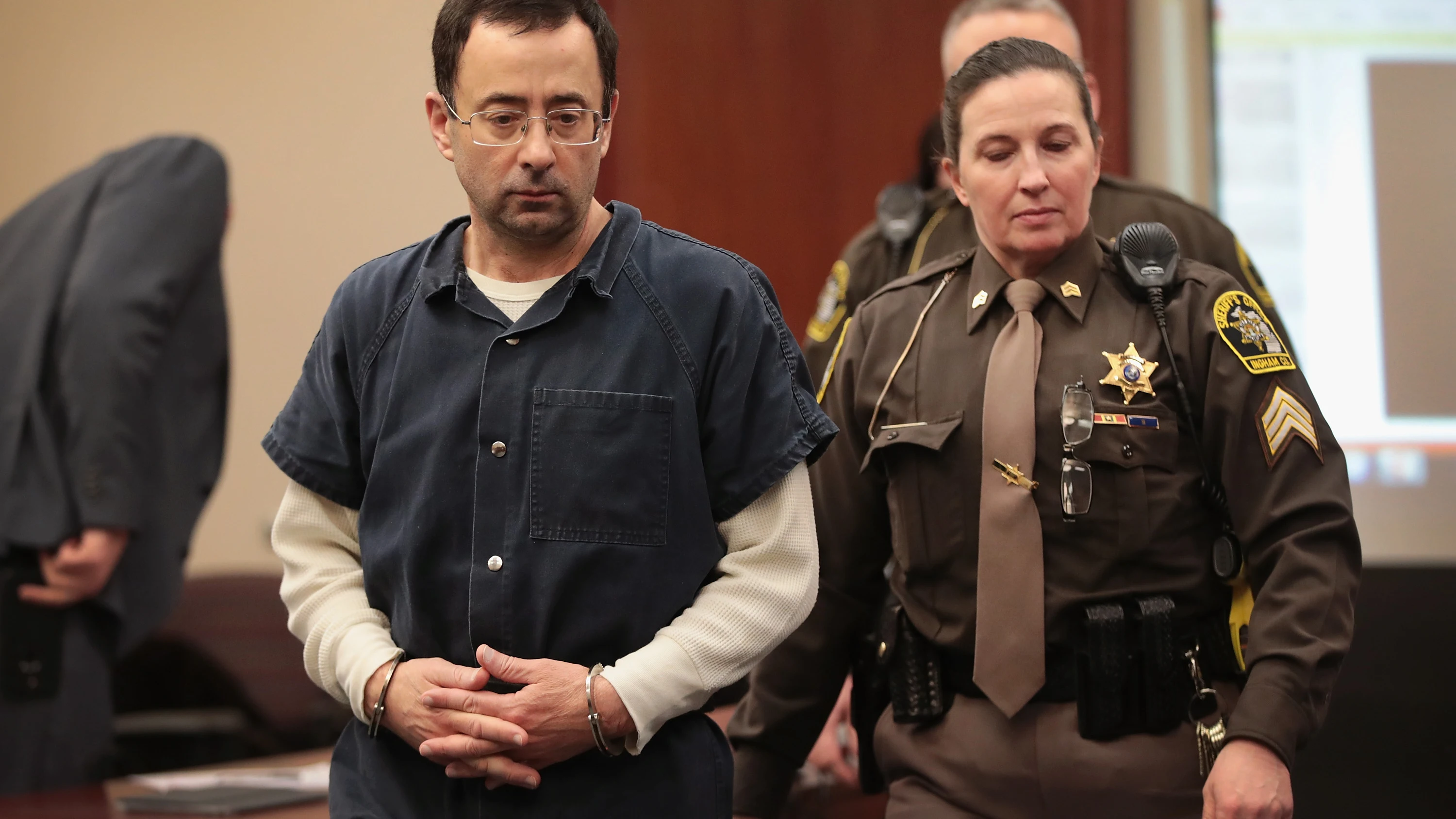 El depredador sexual Larry Nassar