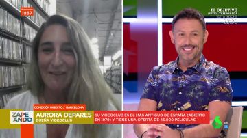 La confesión de Iñaki Urrutia que sorprende a una entrevistada en Zapeando: "Soy socio de tu videoclub"