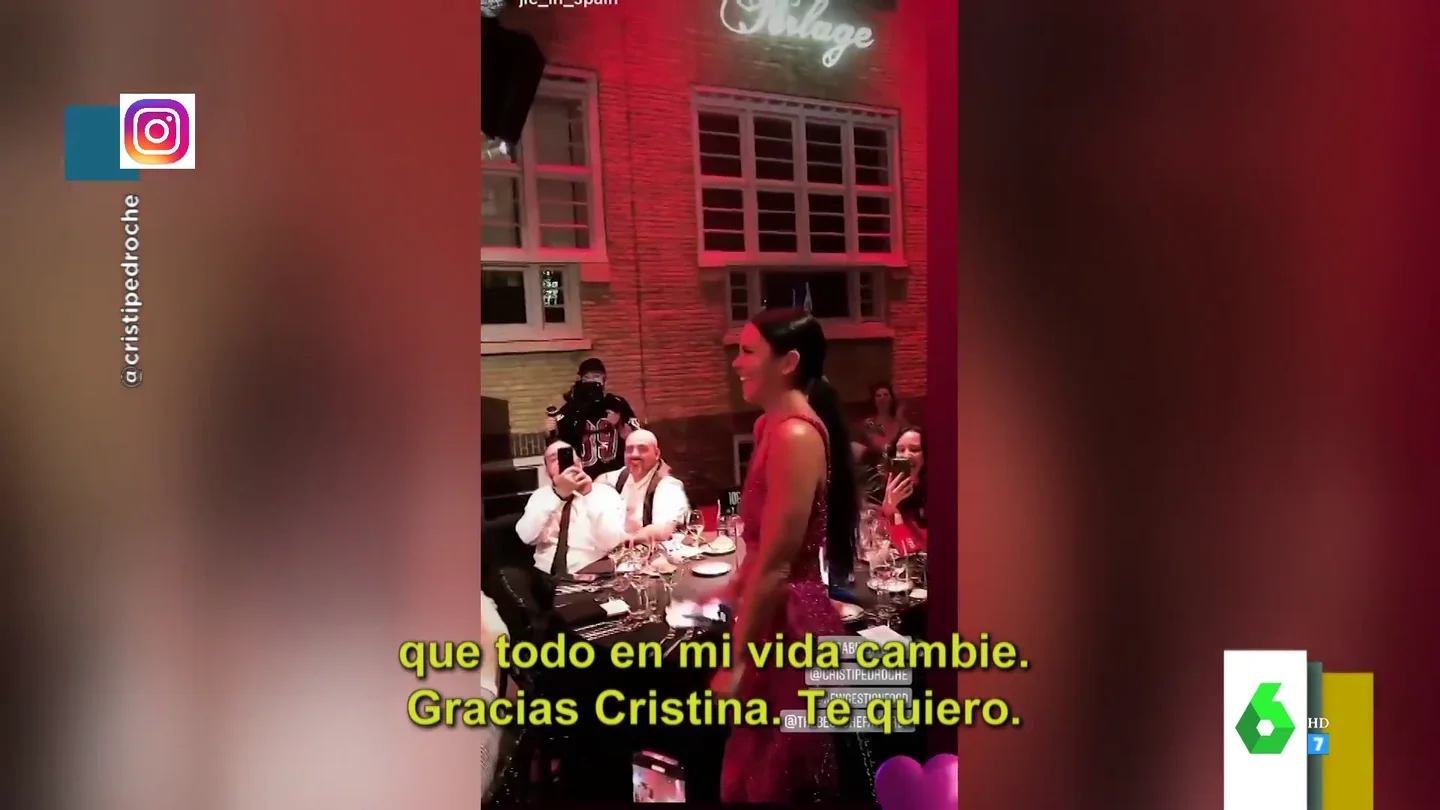 La bonita declaración de amor de Dabiz Muñoz a una emocionada Cristina Pedroche: "Has hecho que toda mi vida cambie" La bonita declaración de amor de Dabiz Muñoz a una emocionada Cristina Pedroche: "Has hecho que toda mi vida cambie"