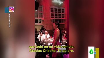 La bonita declaración de amor de Dabiz Muñoz a una emocionada Cristina Pedroche: "Has hecho que toda mi vida cambie"