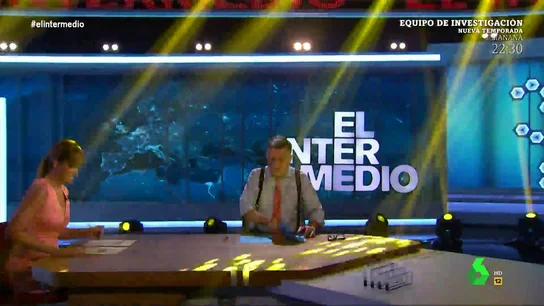 La reacción de Wyoming al ver el look sesentero de Sandra Sabatés para ir "a juego" con su edad La reacción de Wyoming al ver el look sesentero de Sandra Sabatés para ir "a juego" con su edad