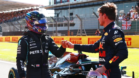 Lewis Hamilton y Max Verstappen Lewis Hamilton y Max Verstappen