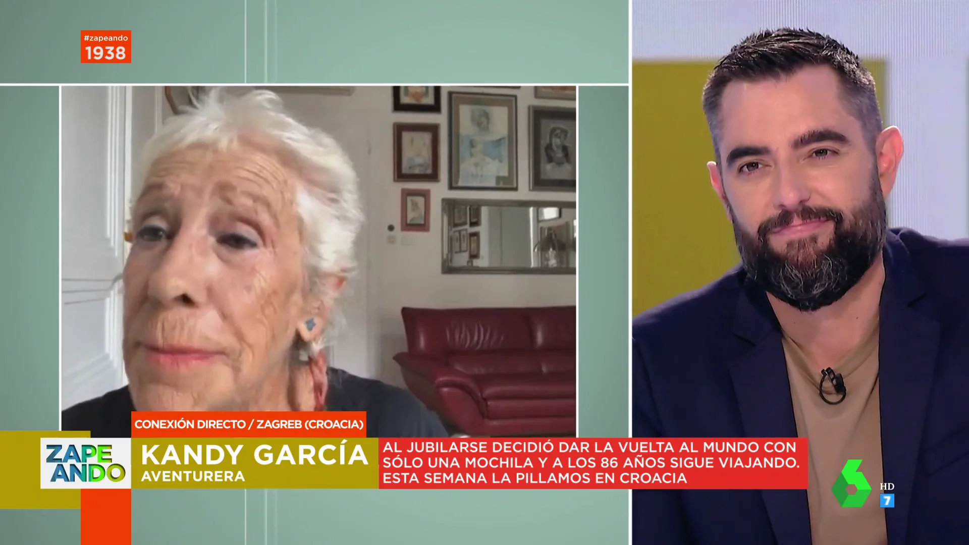 La reflexión de una anciana de 86 años emociona a los zapeadores: "Yo no puedo esperar, tengo que vivir cada momento"