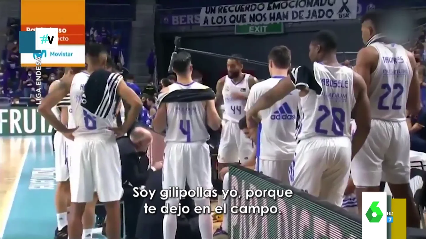 "Soy gilipollas porque te dejo en el campo": la surrealista bronca de Pablo Laso a Vukcevic "Soy gilipollas porque te dejo en el campo": la surrealista bronca de Pablo Laso a Vukcevic
