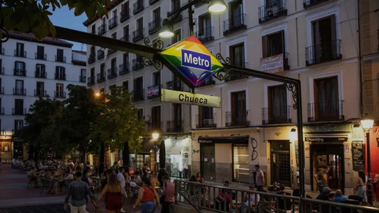 Imagen de archivo de la Plaza de Chueca, en Madrid. Imagen de archivo de la Plaza de Chueca, en Madrid.