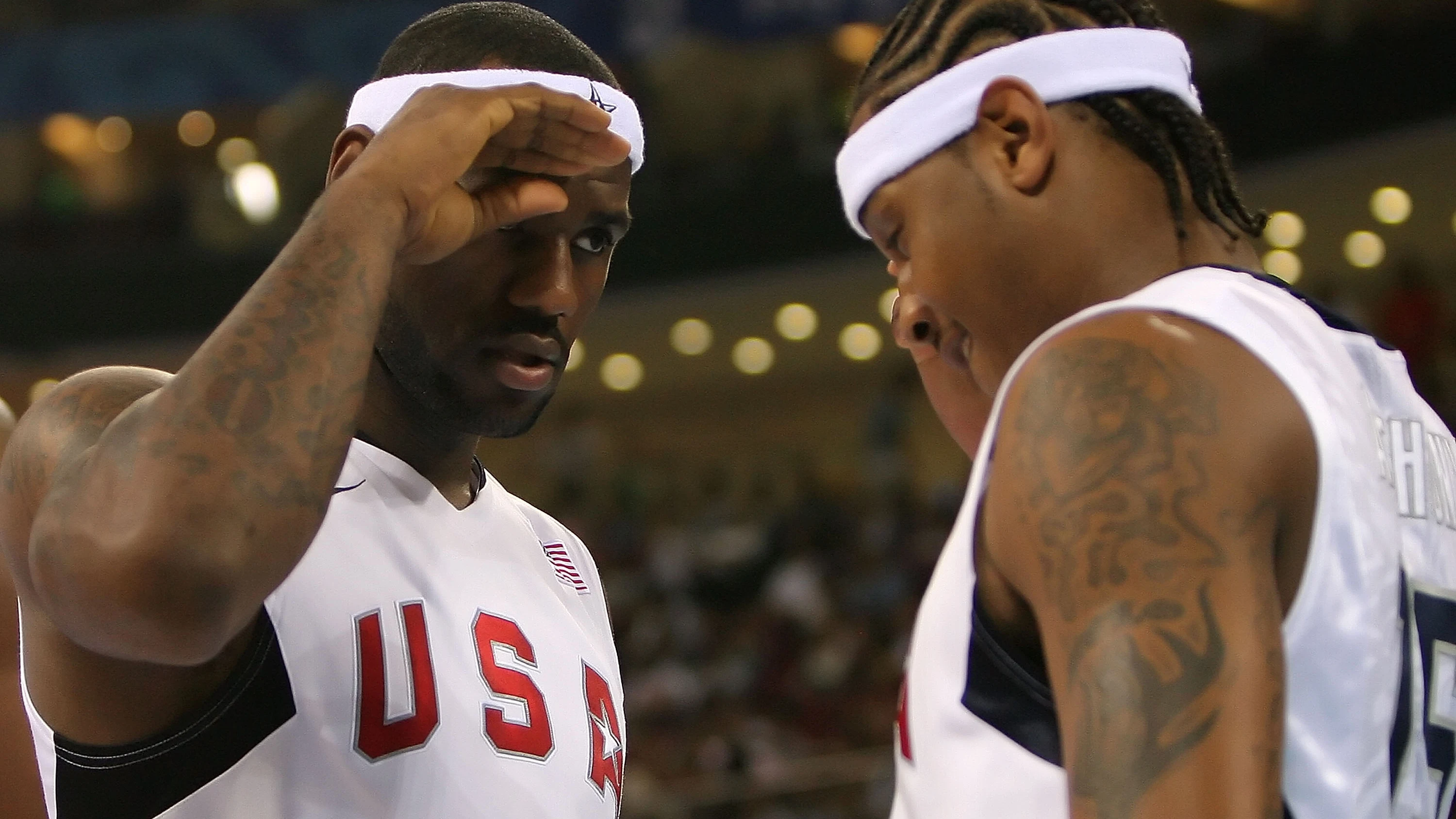 Carmelo Anthony y LeBron James