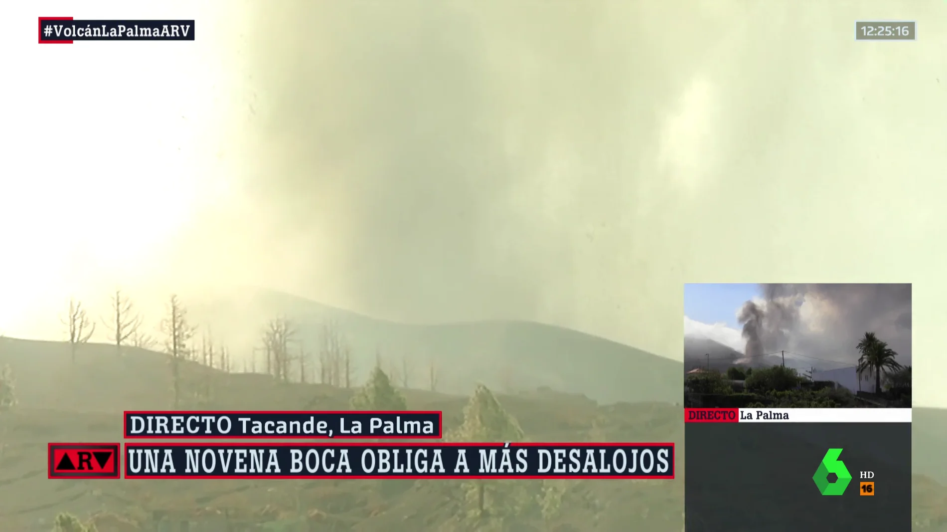 Erupción del volcán de La Palma