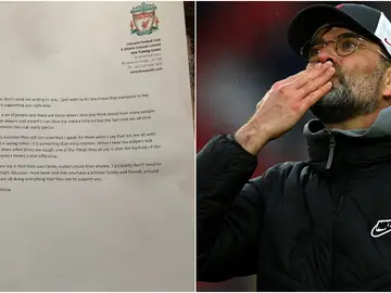 Increíble gesto de Jürgen Klopp: envió una carta a un aficionado del Liverpool con cáncer