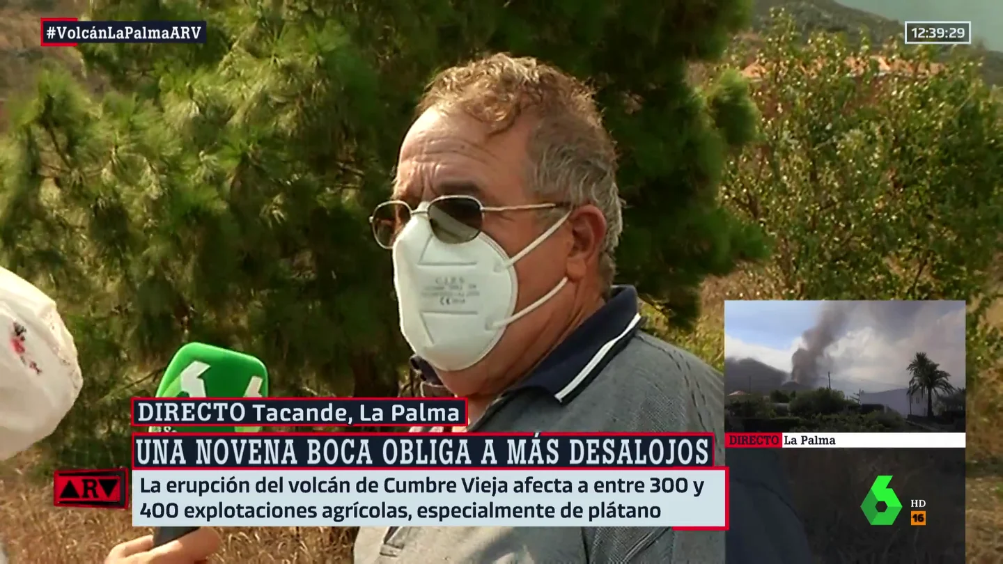 Un vecino de Tacande, en Las Palmas Un vecino de Tacande, en Las Palmas