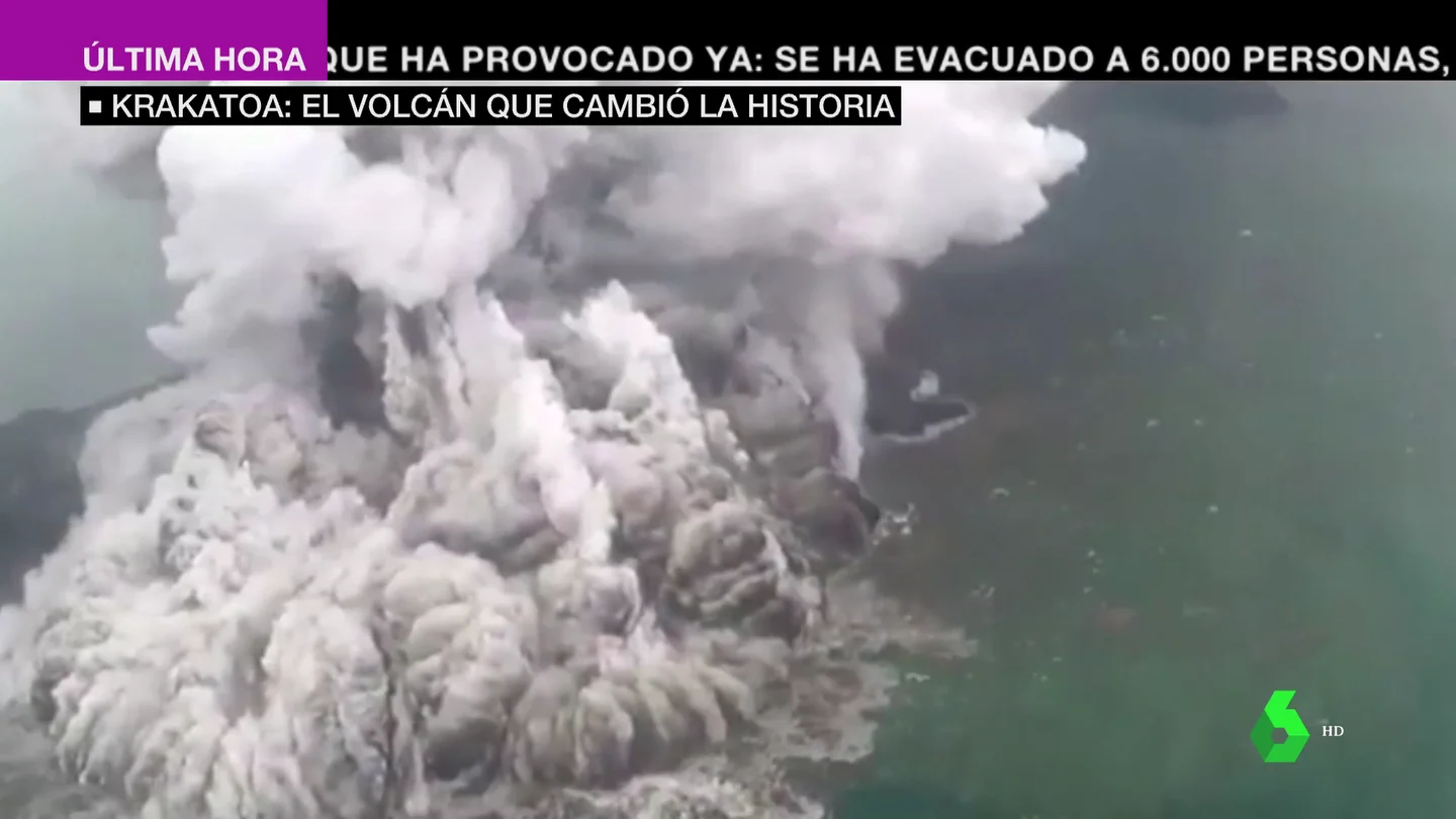 Krakatoa, el volcán que cambió la historia: mató a 40.000 personas y su explosión fue 13 más fuerte que la bomba de Hiroshima Krakatoa, el volcán que cambió la historia: mató a 40.000 personas y su explosión fue 13 más fuerte que la bomba de Hiroshima