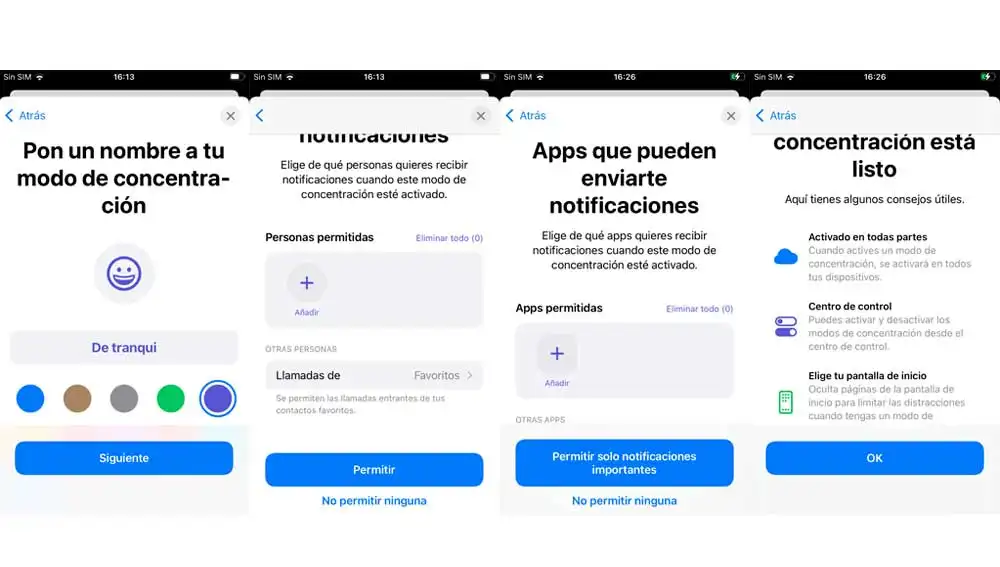 Creando un modo personalizado Creando un modo personalizado