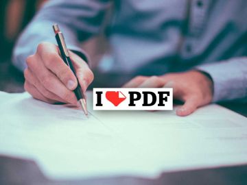 Cómo firmar archivos PDF con I Love PDF