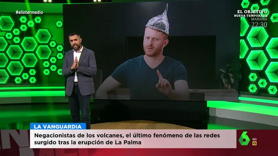 "La erupción se provoca con satélites espejo": los bochornosos argumentos de los negacionistas del volcán de La Palma "La erupción se provoca con satélites espejo": los bochornosos argumentos de los negacionistas del volcán de La Palma