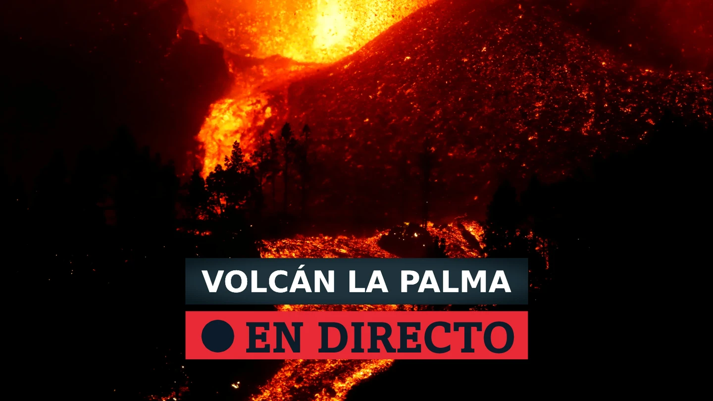 Evolución de la erupción del volcán de La Palma por Todoque y la llegada de la lava al mar, en directo Evolución de la erupción del volcán de La Palma por Todoque y la llegada de la lava al mar