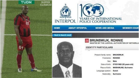 El vicepresidente de Surinam, buscado por la Interpol por narcotr&aacute;fico, debuta en la Concacaf a los 60 a&ntilde;os