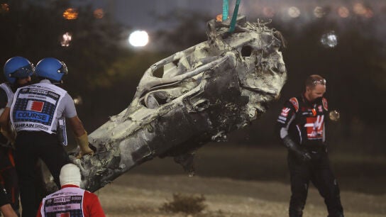 Accidente Romain Grosjean
