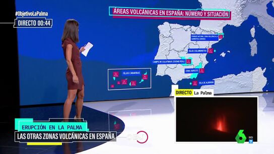 Las seis zonas volc&aacute;nicas de Espa&ntilde;a hacia las que los expertos miran con mucha atenci&oacute;n