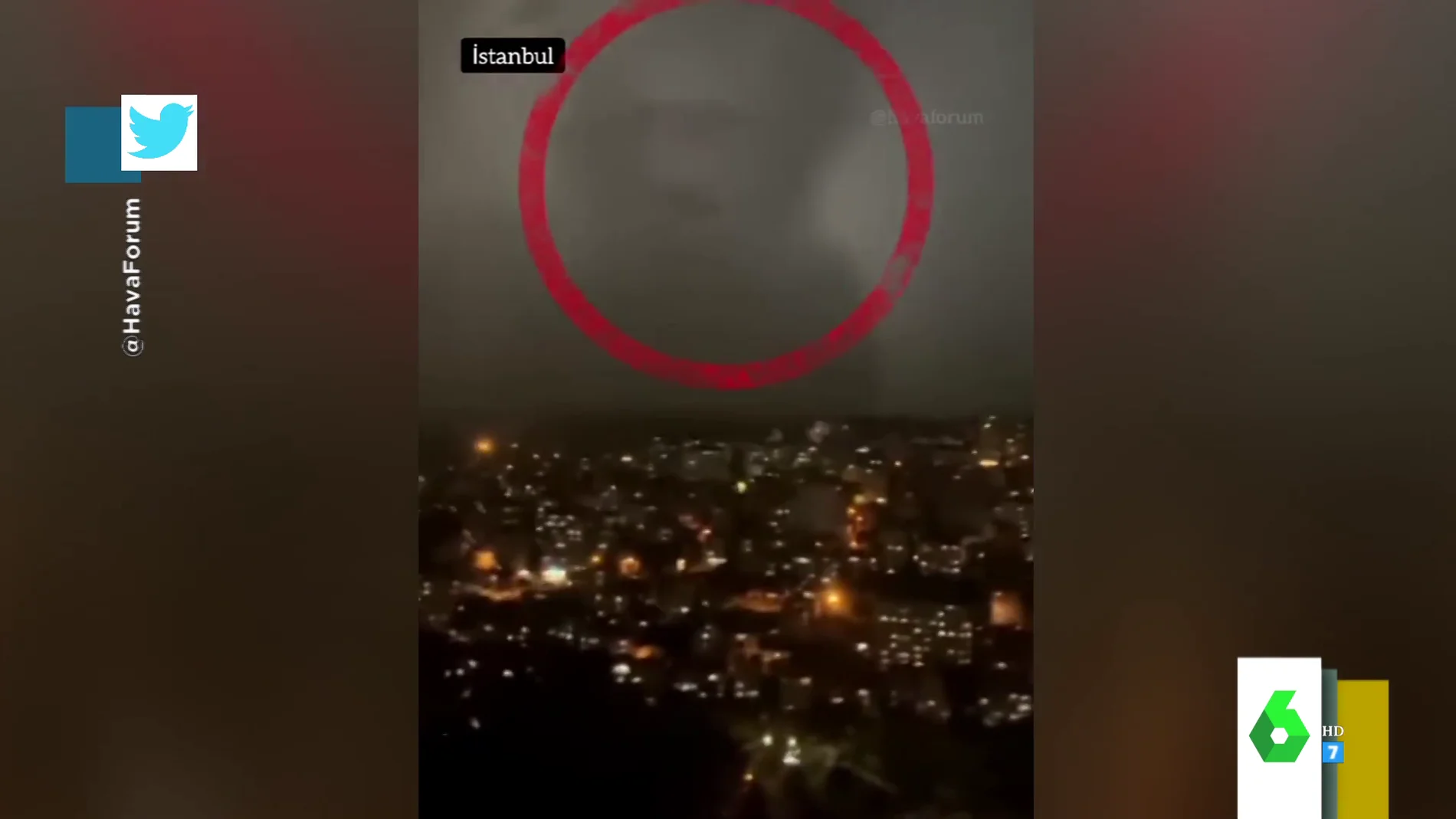 ¿Es Voldemort el que se 'esconde' tras estas nubes? Las imágenes de la tormenta en Estambul que se han hecho virales