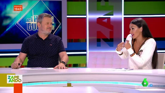 El pique de Cristina Pedroche tras un chiste de Miki Nadal: "Su chica es una de mis mejores amigas, me da rabia que haga este humor" El pique de Cristina Pedroche tras un chiste de Miki Nadal: "Su chica es una de mis mejores amigas, me da rabia que haga este humor"