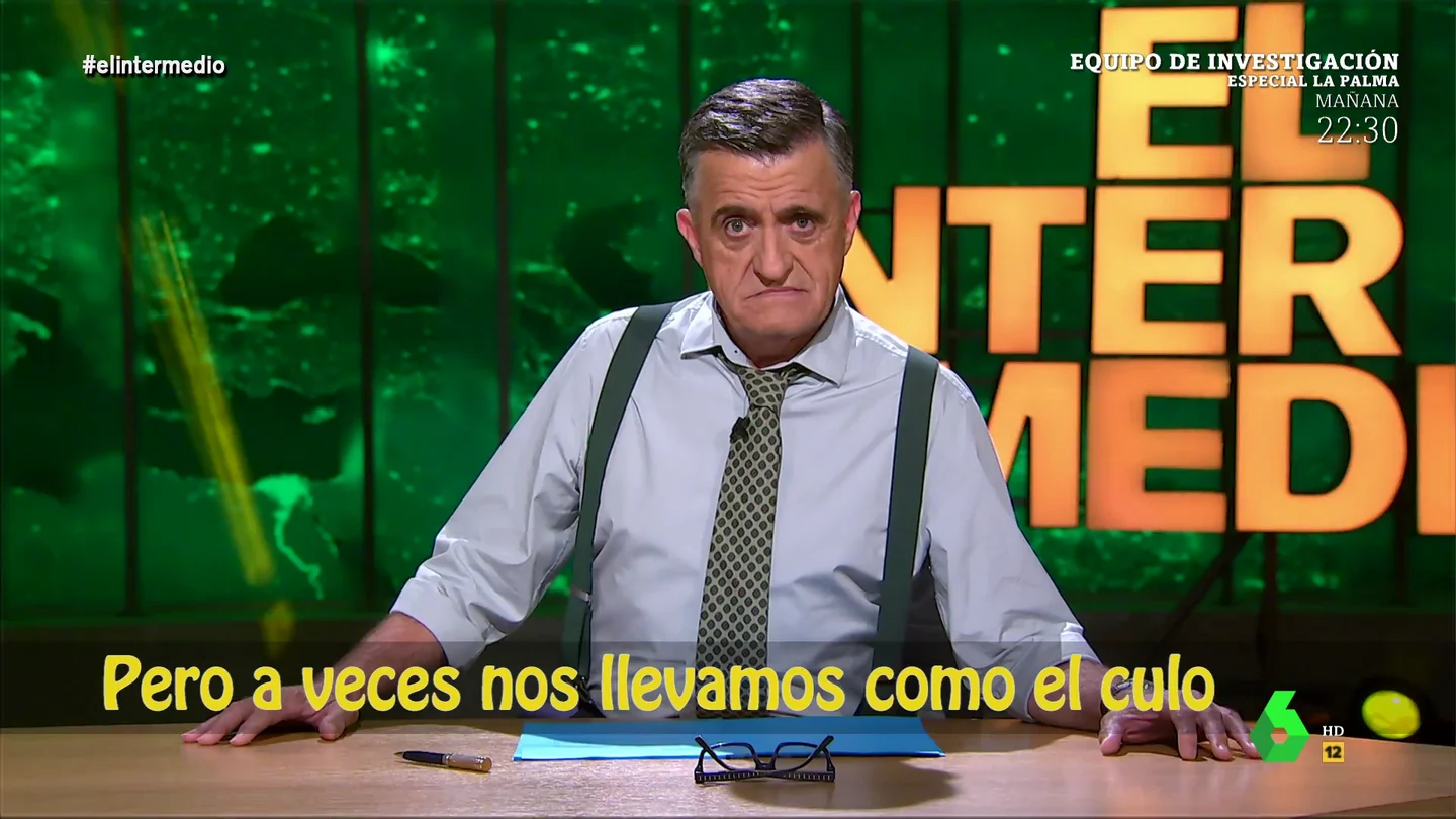 "Somos socios, pero a veces nos llevamos como el culo": la canción de Wyoming para definir al Gobierno al ritmo de Luis Miguel "Somos socios, pero a veces nos llevamos como el culo": la canción de Wyoming para definir al Gobierno al ritmo de Luis Miguel