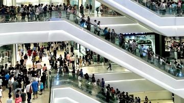 Imagen de un centro comercial