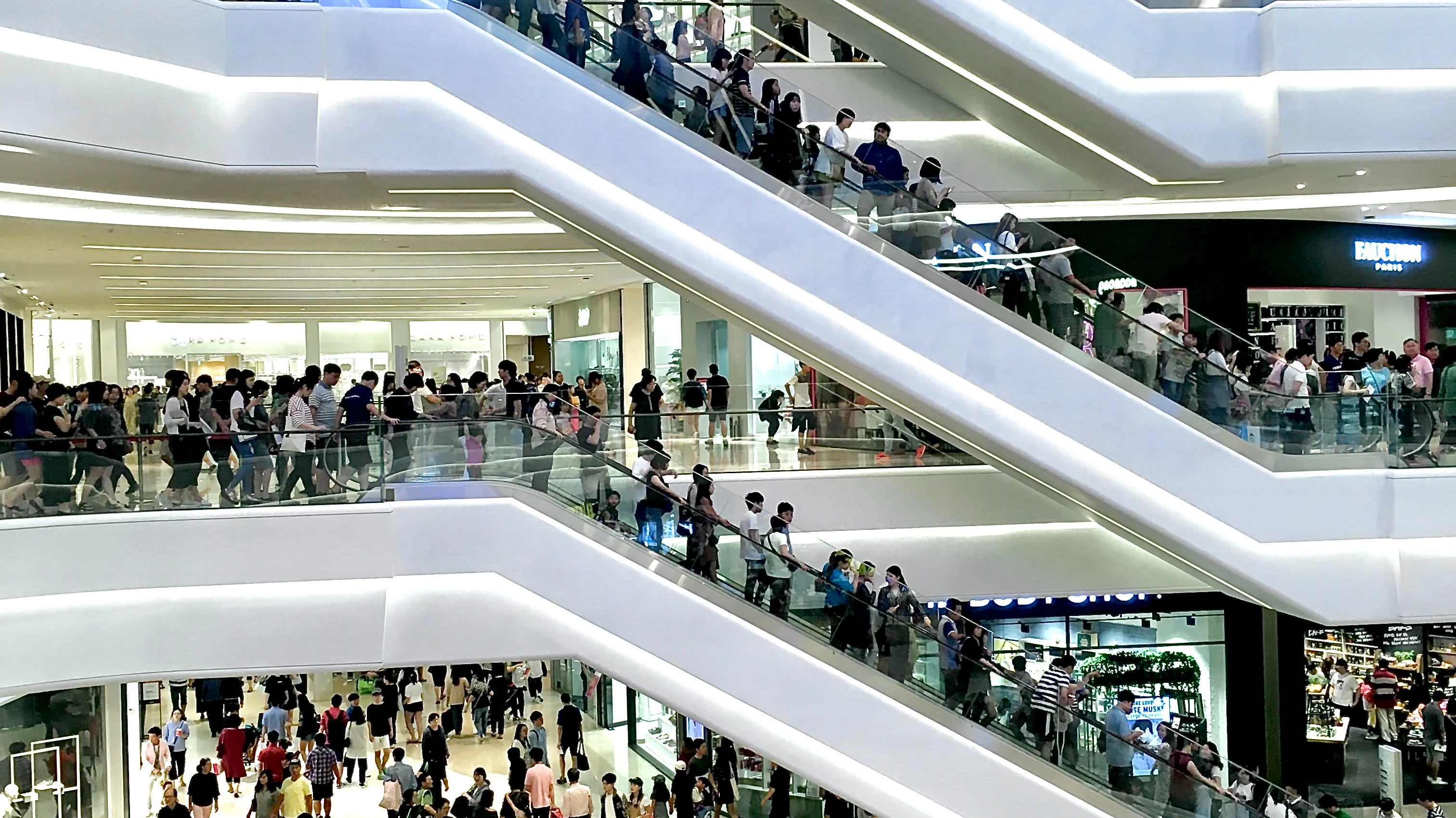 Imagen de un centro comercial