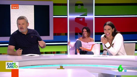La divertida imitación de Lorena Castell al cabreo viral de Verónica Forqué: "¡Más papel, más papel!" La divertida imitación de Lorena Castell al cabreo viral de Verónica Forqué: "¡Más papel, más papel!"