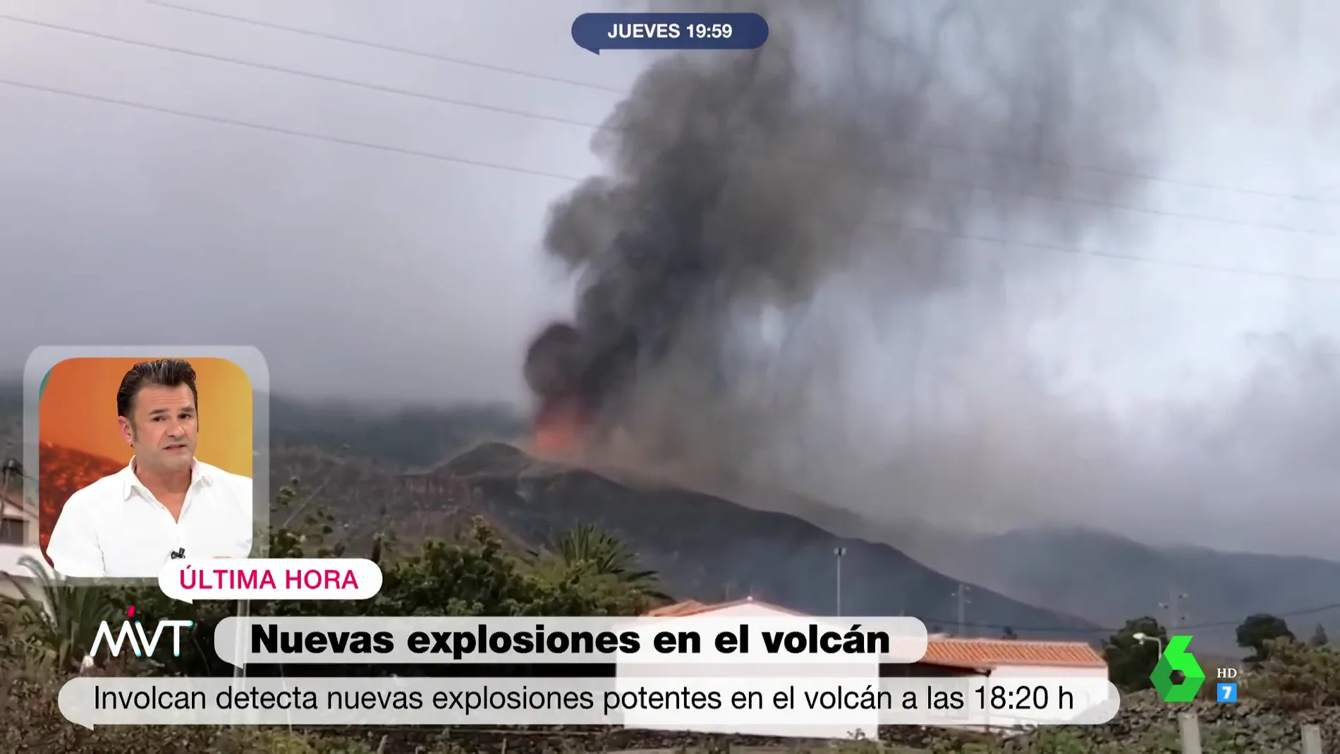 El alegato de Iñaki López en favor de la investigación: "En La Palma no ha habido víctimas mortales ni heridos gracias a la ciencia"