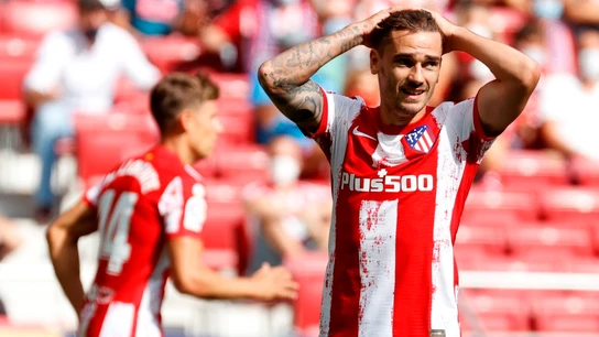 Antoine Griezmann, con el Atlético Antoine Griezmann, con el Atlético