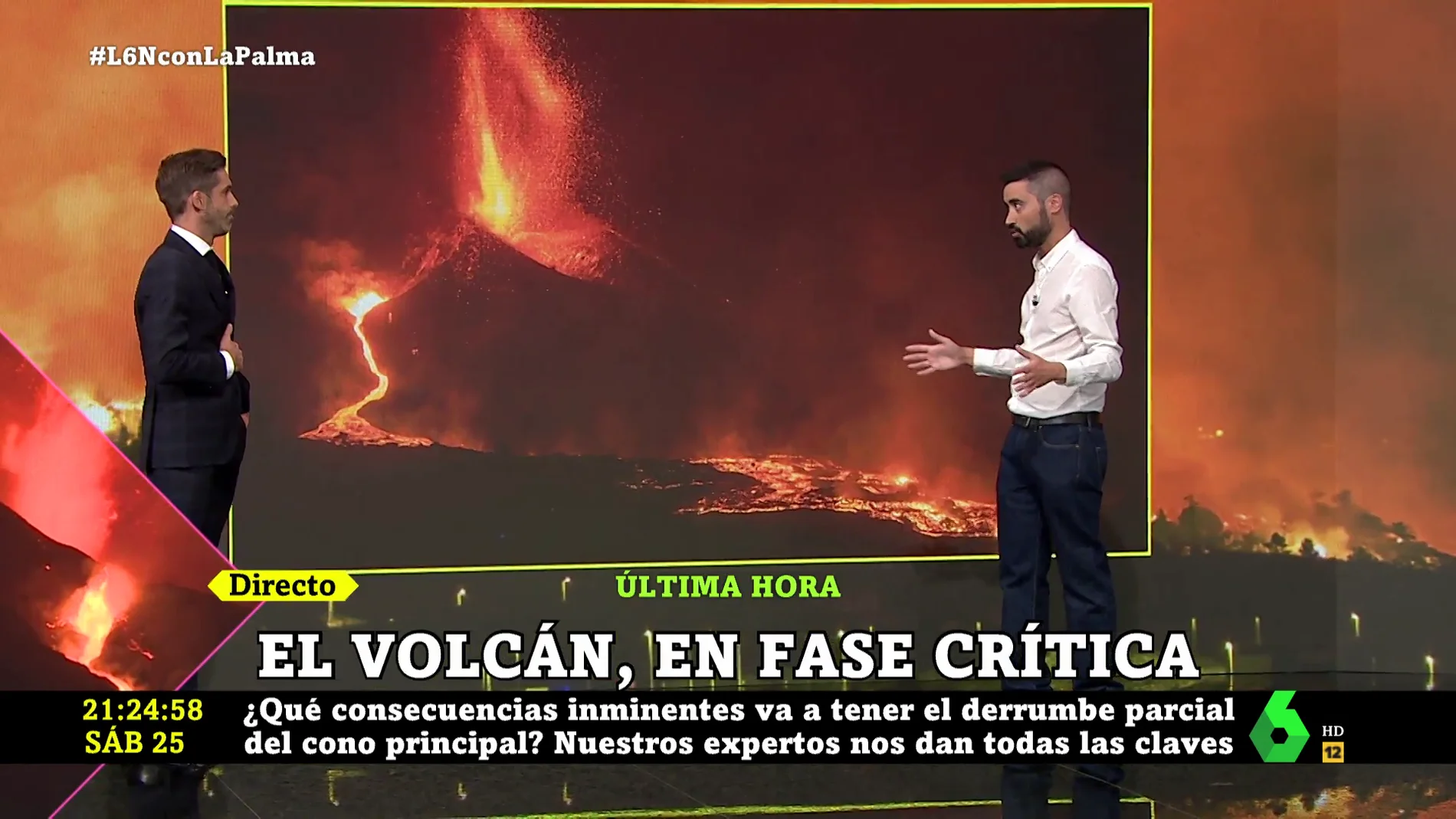 ¿Qué consecuencias puede tener la ruptura del cono volcánico en La Palma? Un experto da las claves