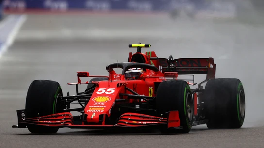 Carlos Sainz, en Rusia Carlos Sainz, en Rusia