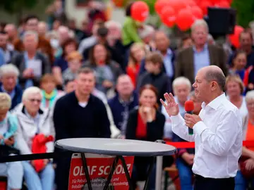 Olaf Scholz, líder del Partido Socialdemócrata de Alemania