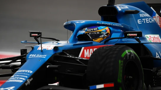 Fernando Alonso, en Rusia Fernando Alonso, en Rusia