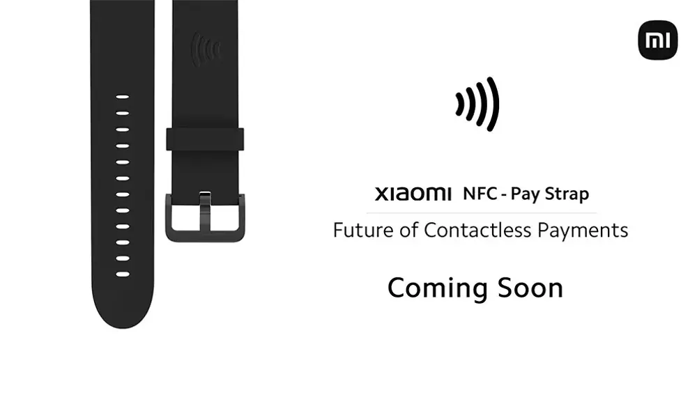 Xiaomi anuncia una correa con NFC integrado para pagar con cualquier reloj