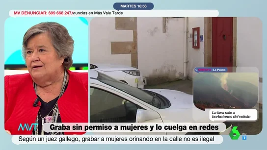 La crítica de Cristina Almeida a la sentencia sobre las mujeres grabadas orinando La crítica de Cristina Almeida a la sentencia sobre las mujeres grabadas orinando