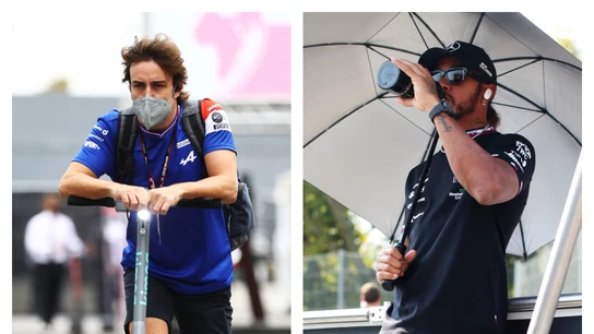 Fernando Alonso y Lewis Hamilton Fernando Alonso y Lewis Hamilton